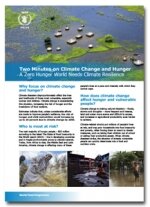 WFP and Climate Change Fact Sheets