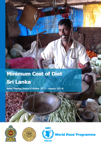 Sri Lanka - Minimum Cost of Diet: Maha Planting Season (October 2013 - January 2014), August 2014