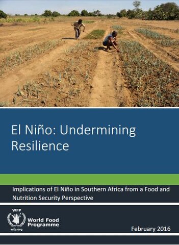 El Niño: Undermining Resilience - Implications of El Niño in Southern Africa from a Food and Nutrition Security Perspective, February 2016