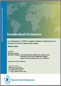 A Decentralized Evaluation of WFP’s Asset Creation Programme in Kenya’s Arid and Semi-arid Areas