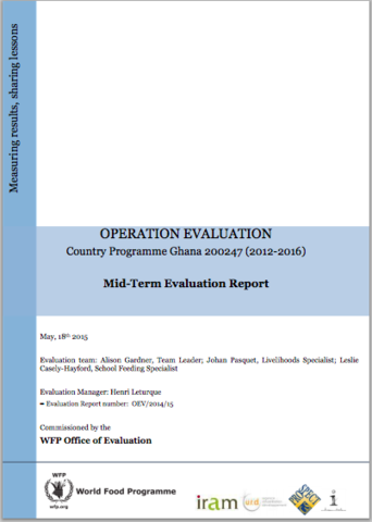 Ghana CP 200247 (2012-2016): A mid-term Operation Evaluation