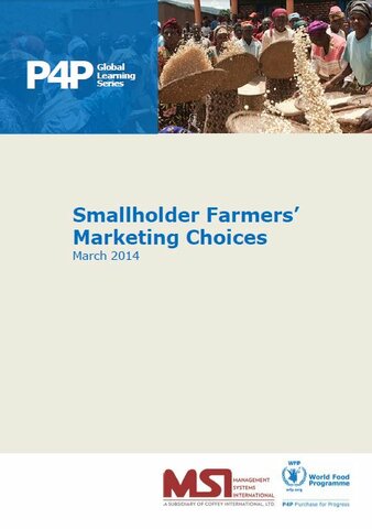Smallholder Farmers' Marketing Choices